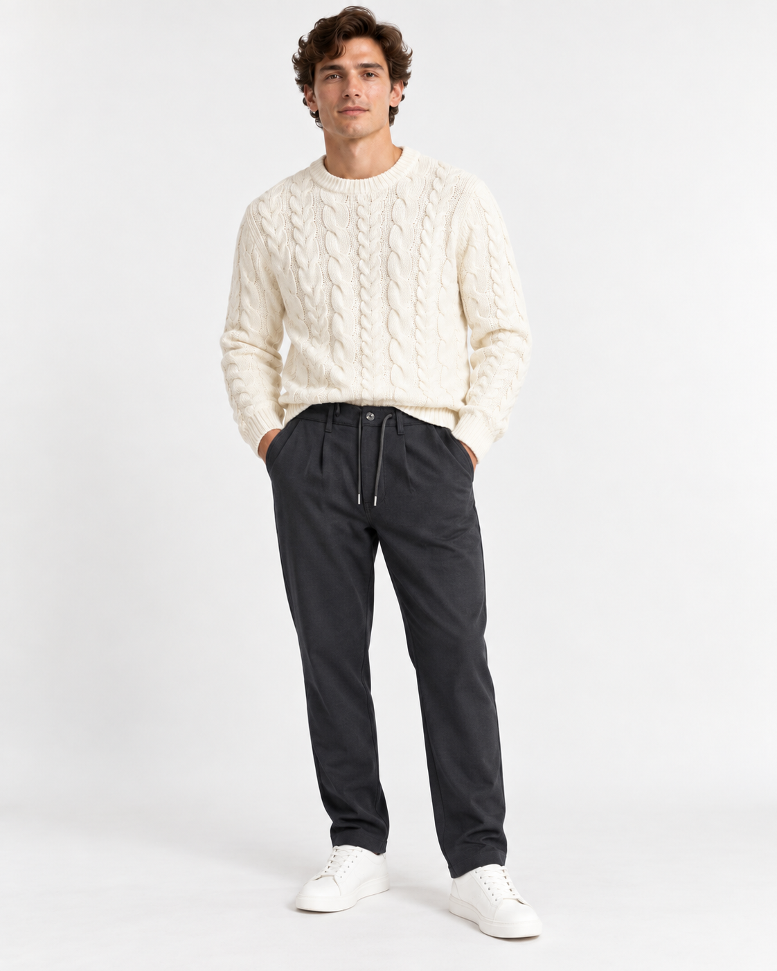 Pantalone TREZ uomo in viscosa