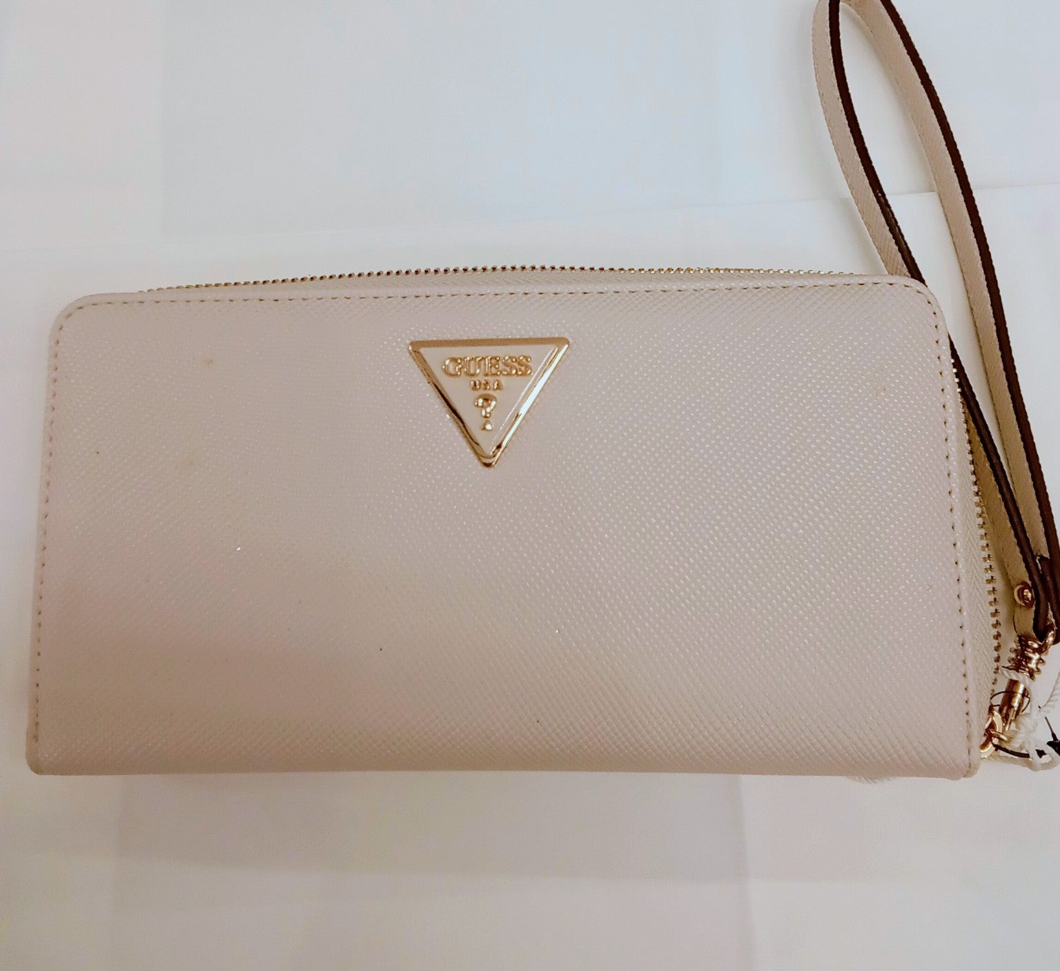 Portafoglio Guess Donna Nero e Panna