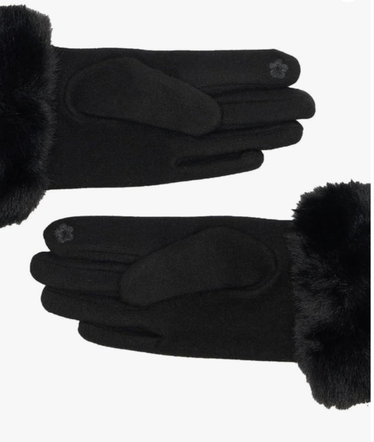 Guanti Liu Jo Donna – Nero / Beige