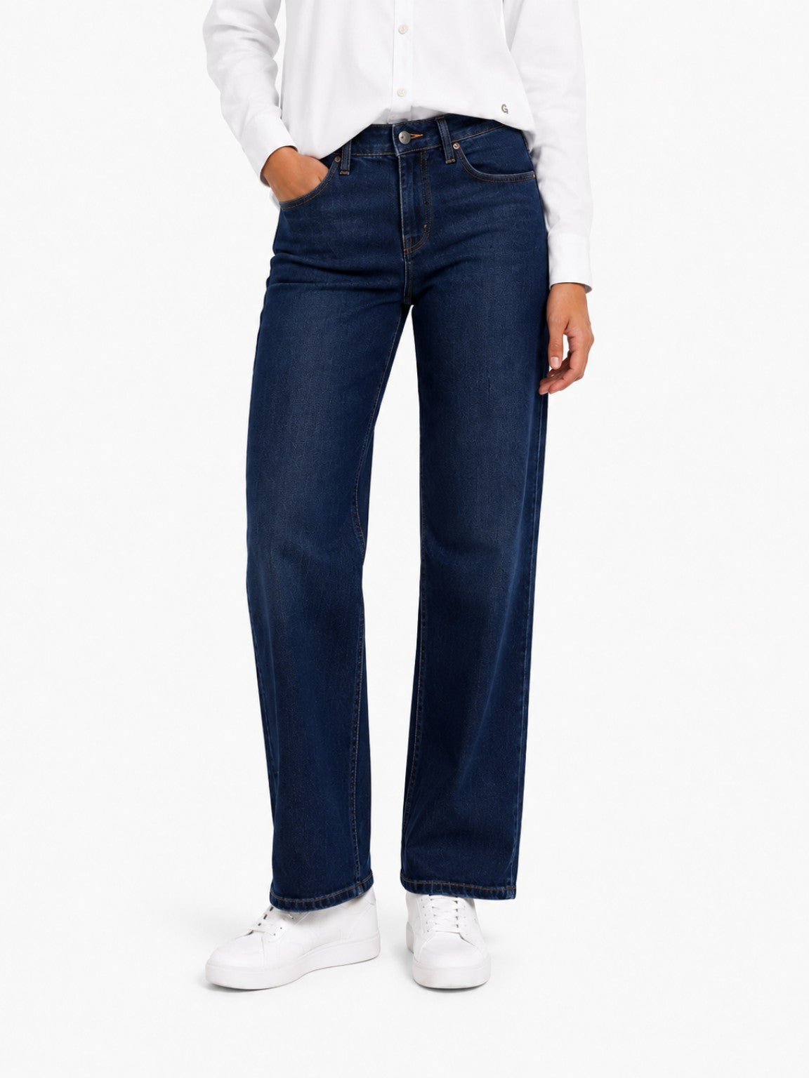 Jeans a gamba diritta Guess donna