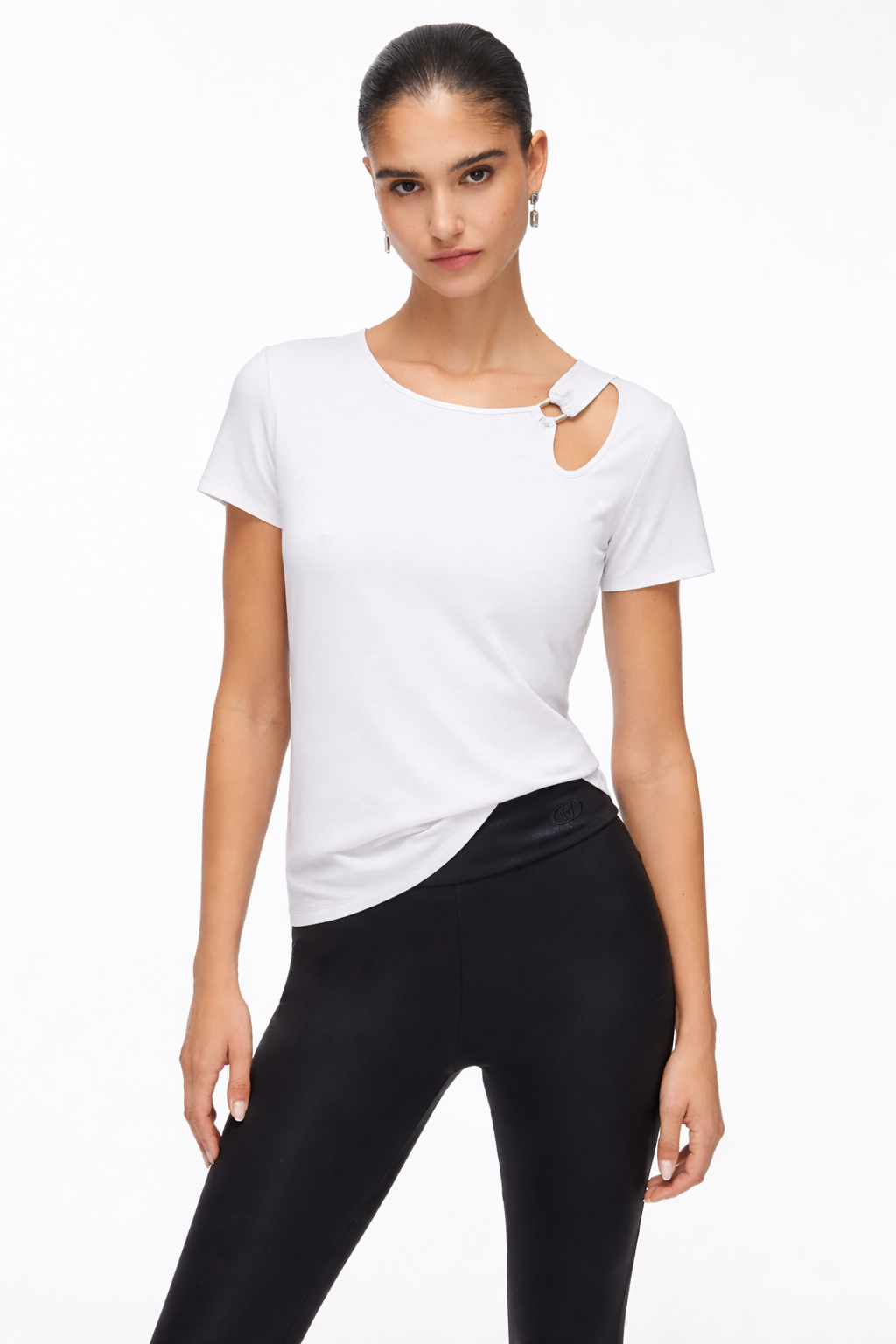 T-Shirt con cut-out LIU JO donna