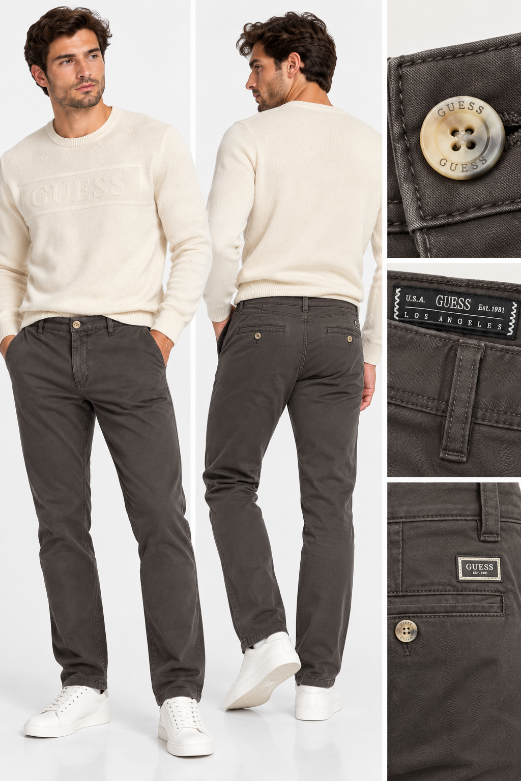 Pantalone GUESS uomo 5 tasche