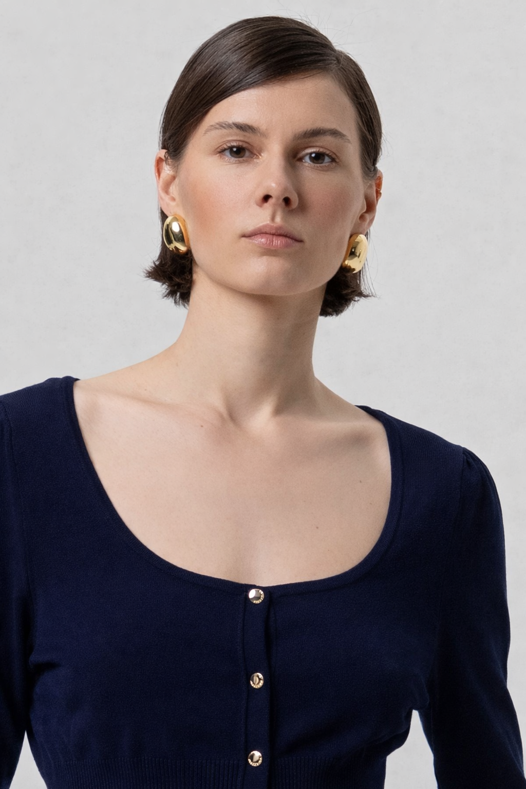 Giacca a Cardigan Fracomina Slim