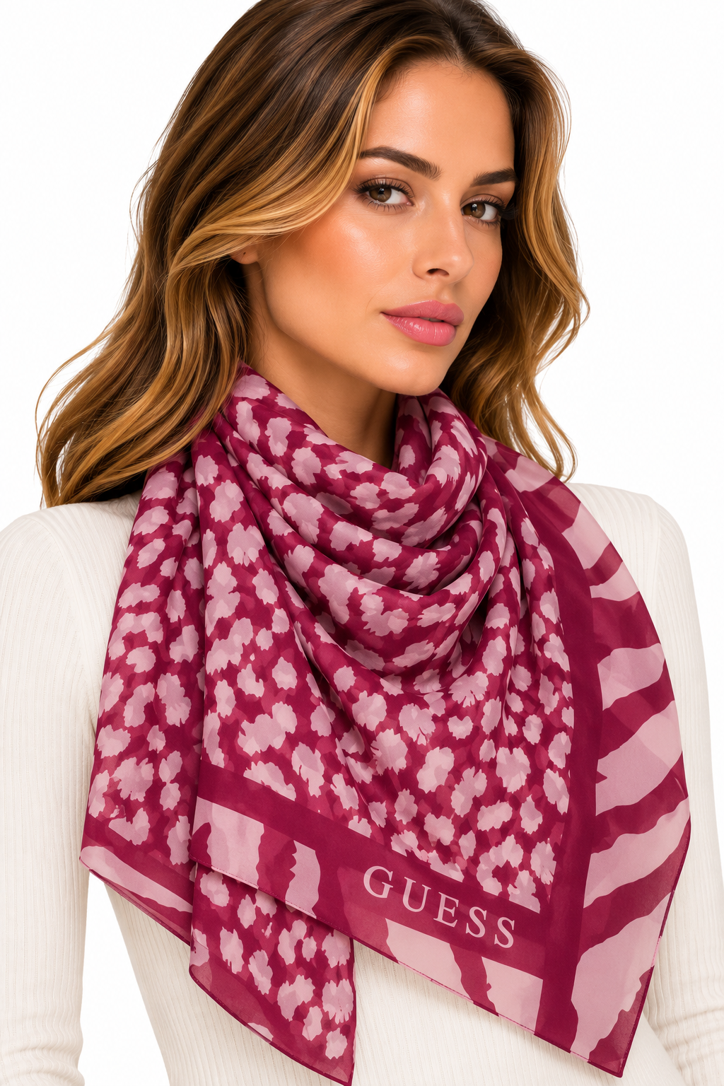 Foulard maculato GUESS donna