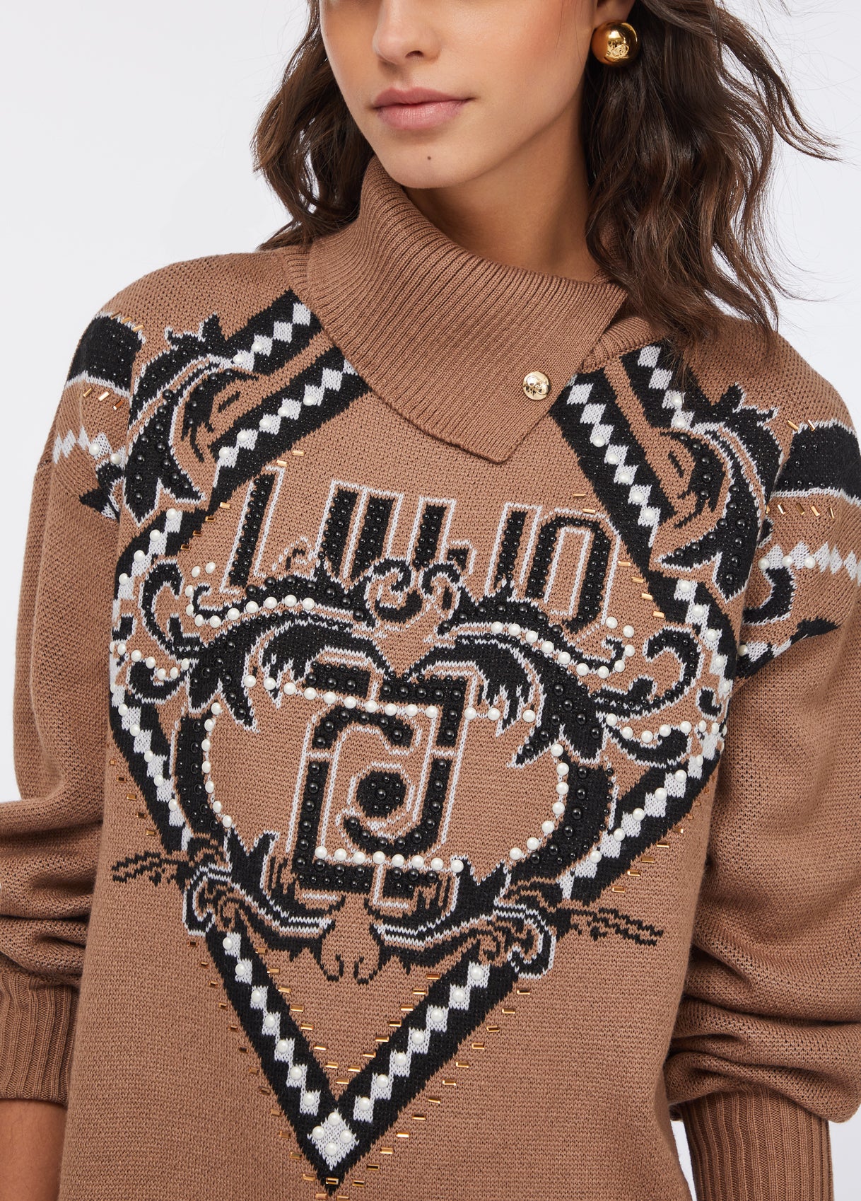 Abito in lana jacquard LIU JO