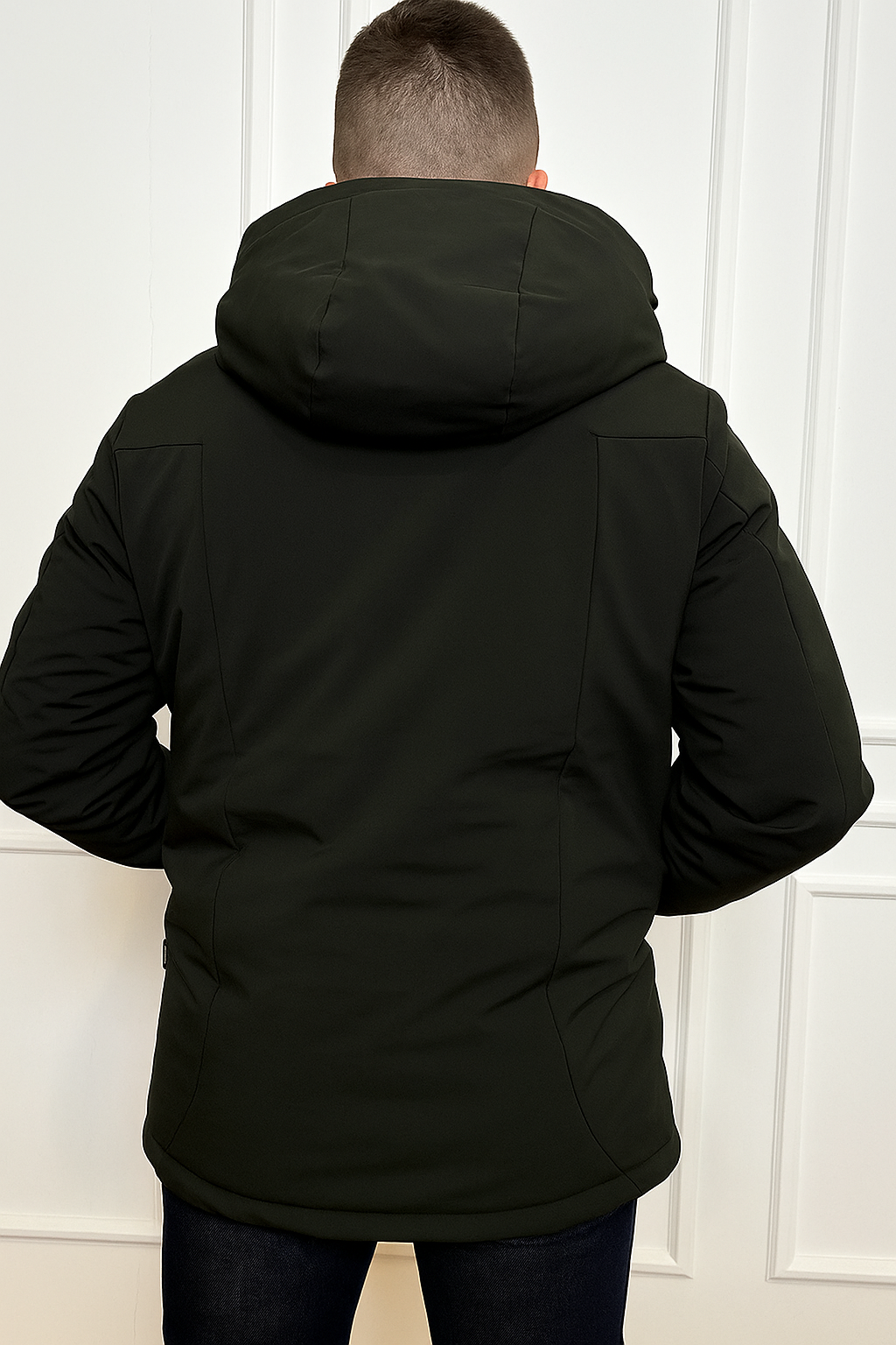 GIUBBOTTO UOMO NERO GHIBLIX-1001 TREZ