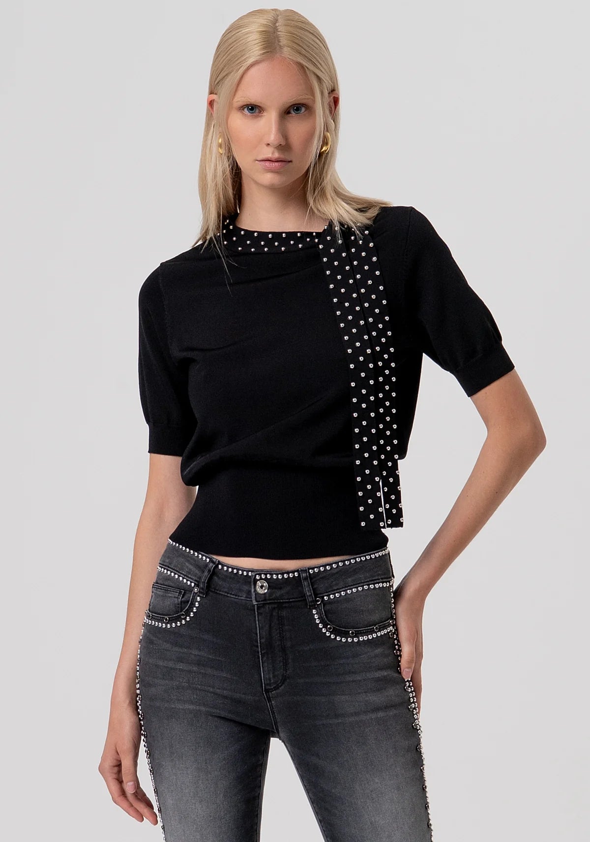 Maglia FRACOMINA regular con maniche corte