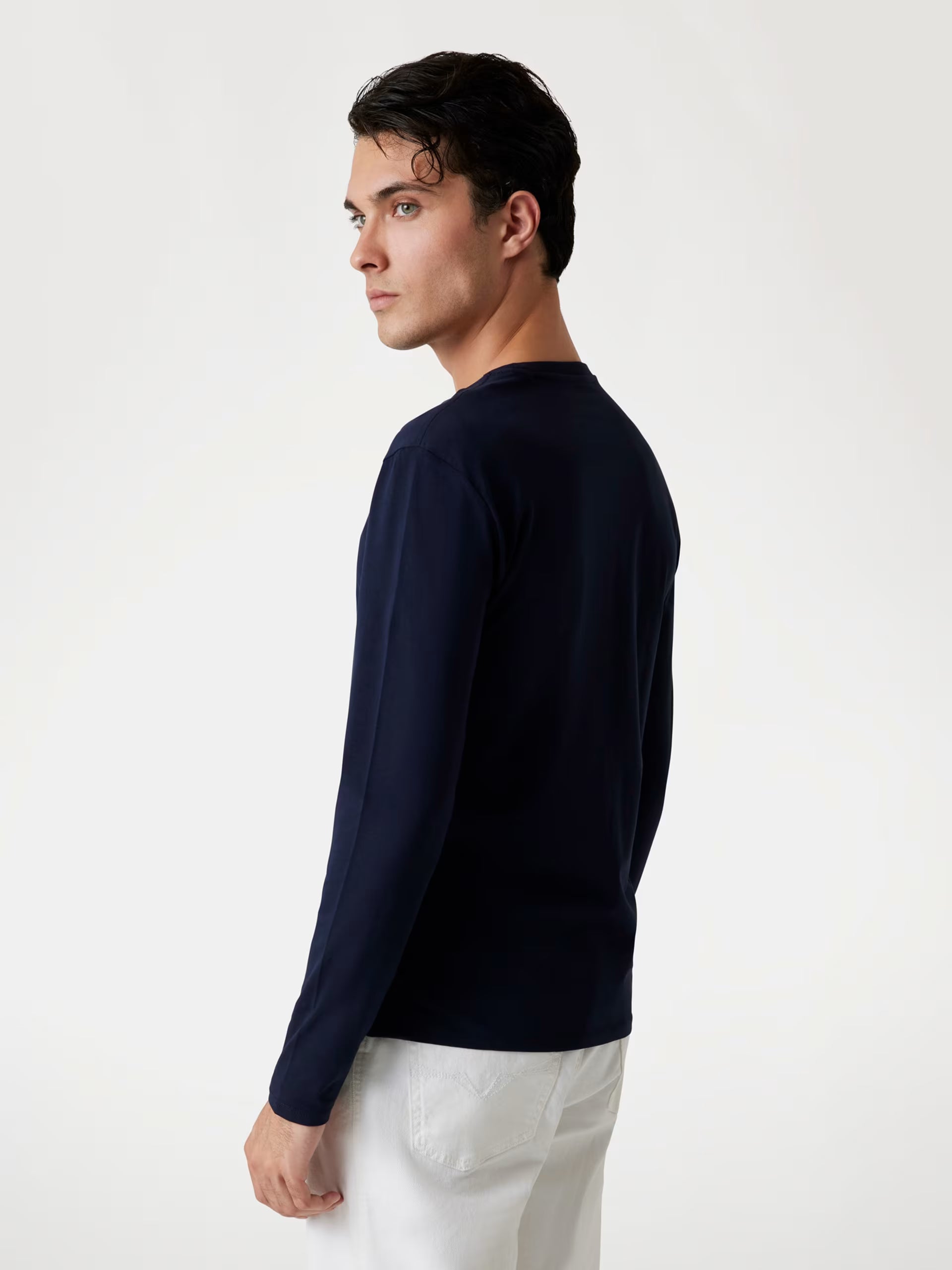 T-shirt Guess manica lunga girocollo