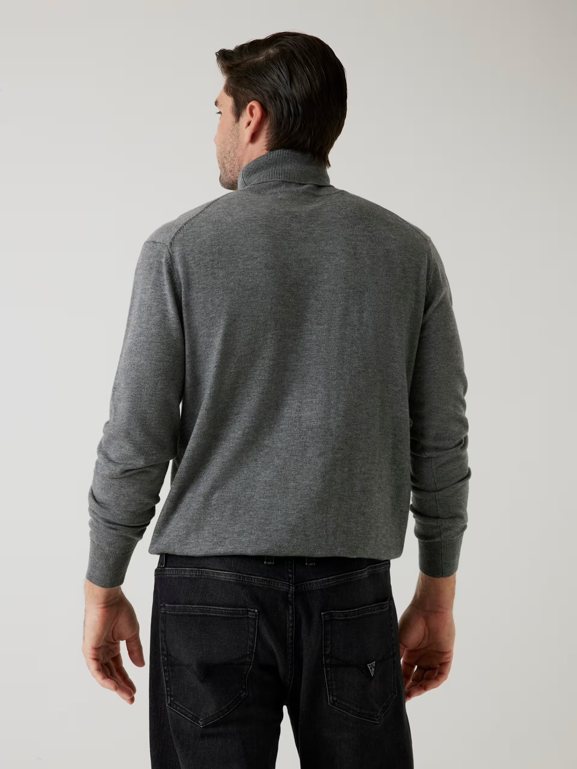 MAGLIA GUESS collo alto in misto lana
