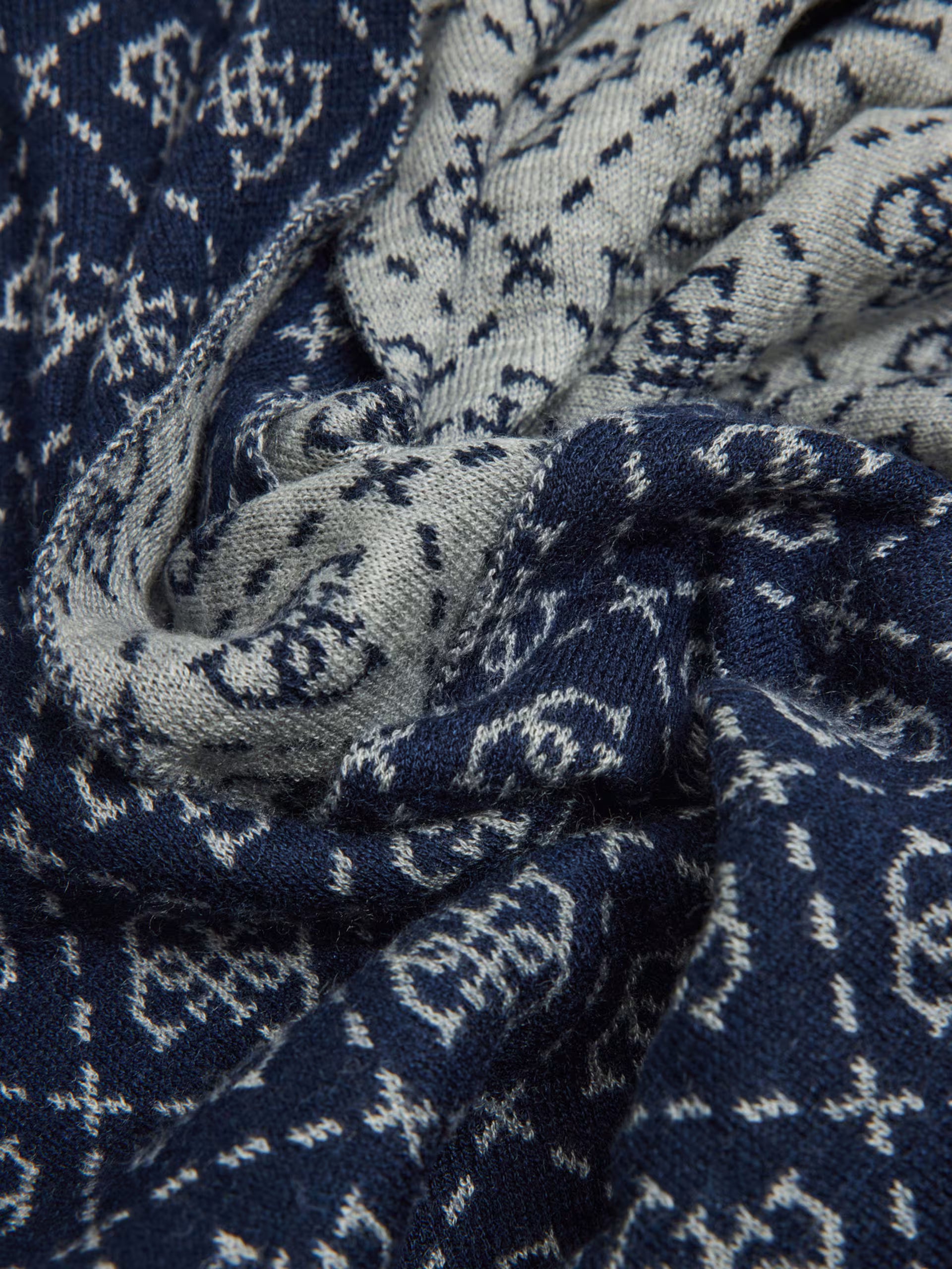 Sciarpa Guess Uomo con logo 4G in misto seta