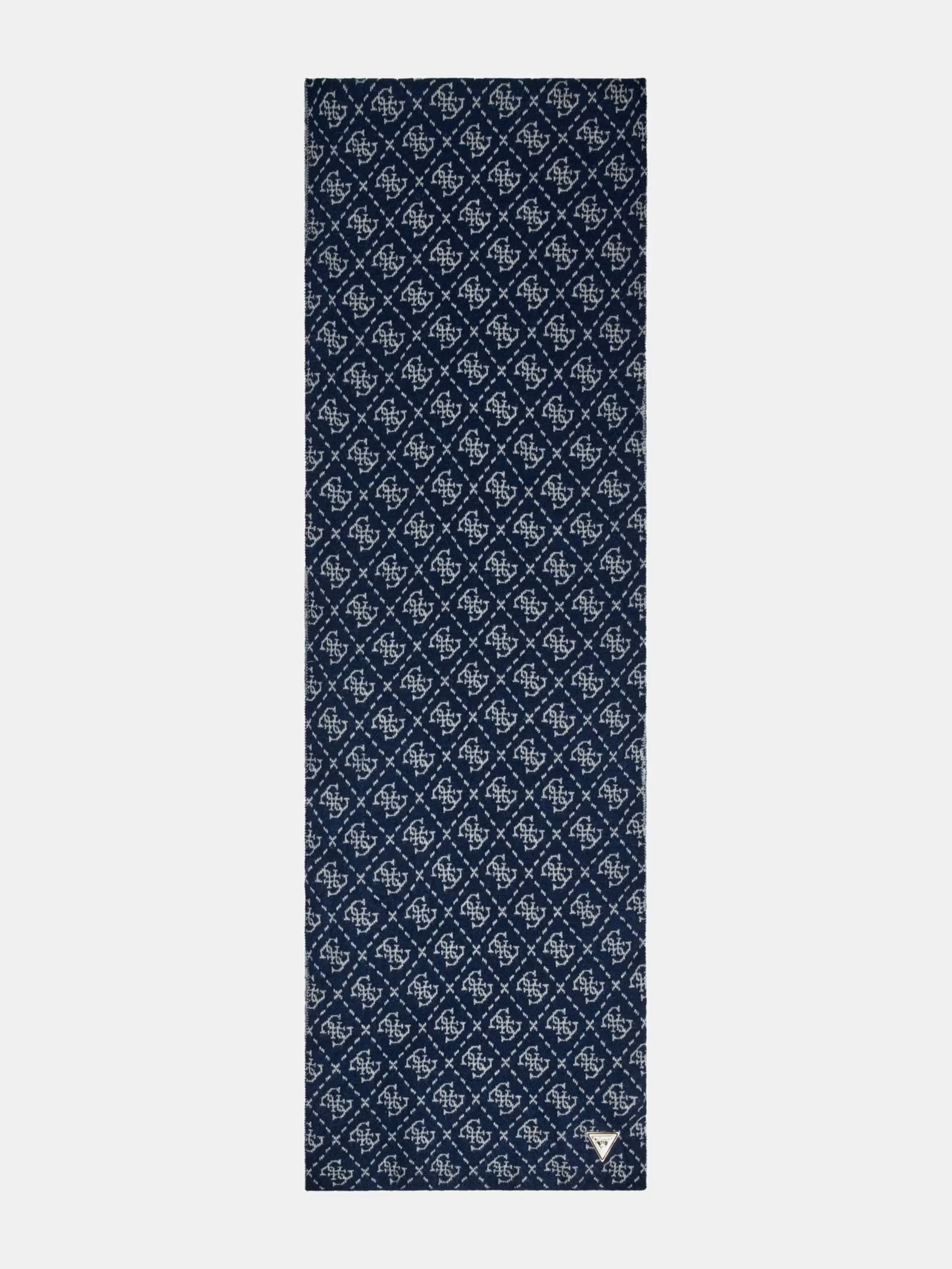 Sciarpa Guess Uomo con logo 4G in misto seta