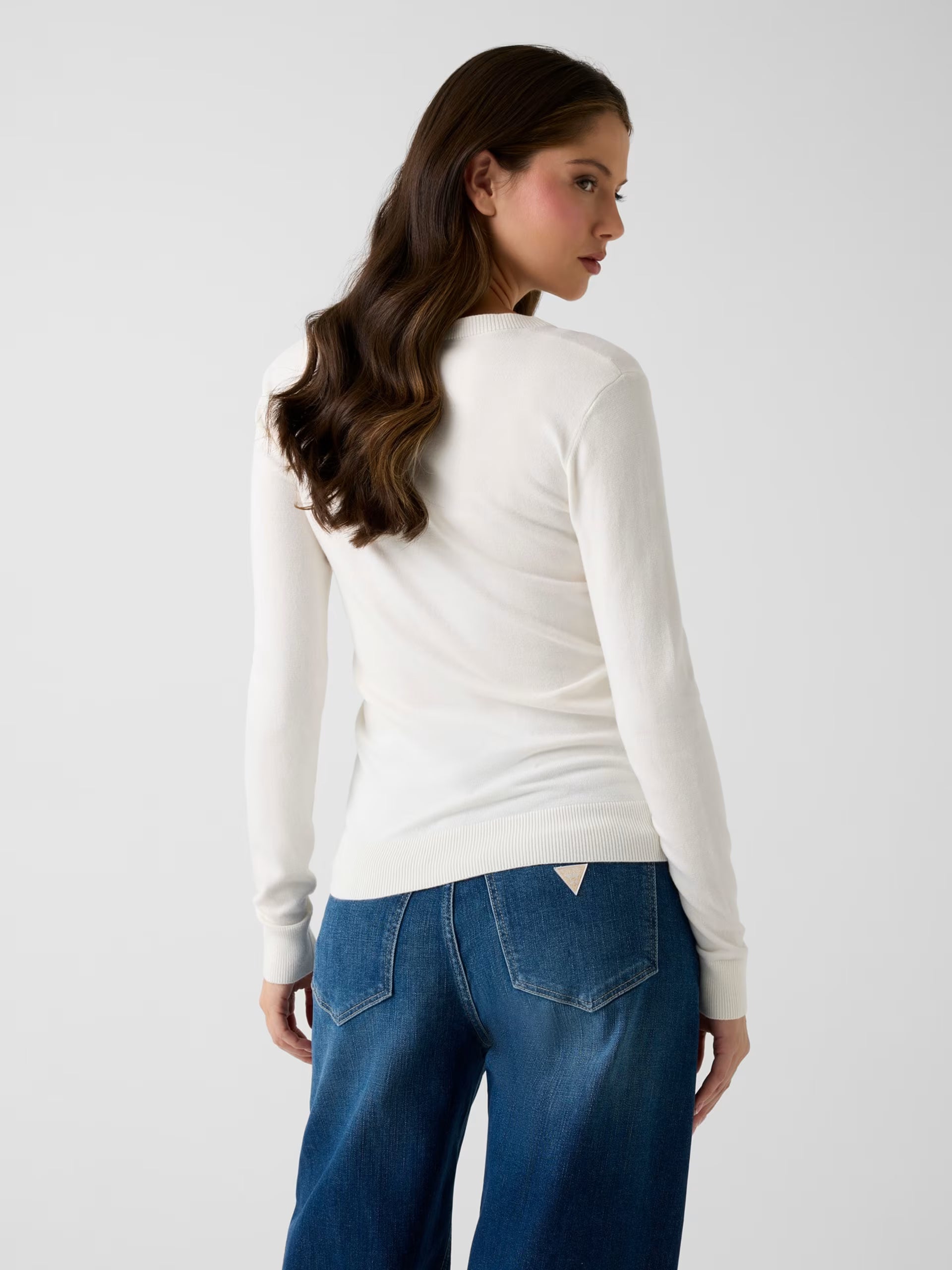 Maglia donna Guess scollo a V