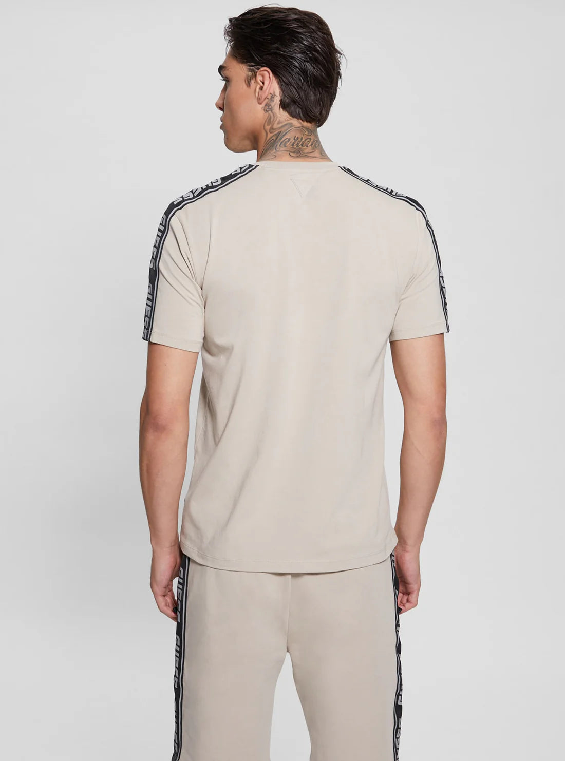 T-shirt GUESS stretch logo frontale Uomo