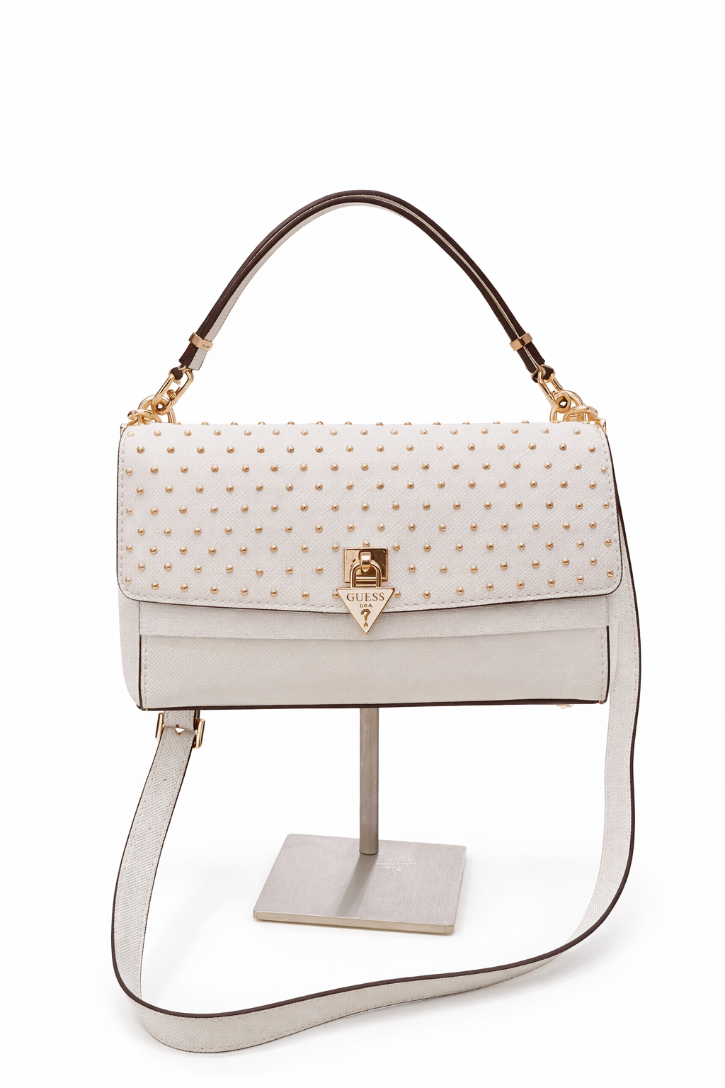 Borsa Guess a spalla con borchie