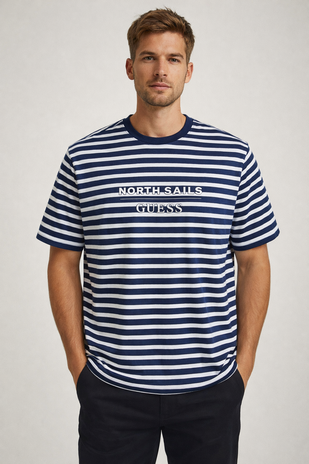 T-shirt GUESS x North Sails Uomo