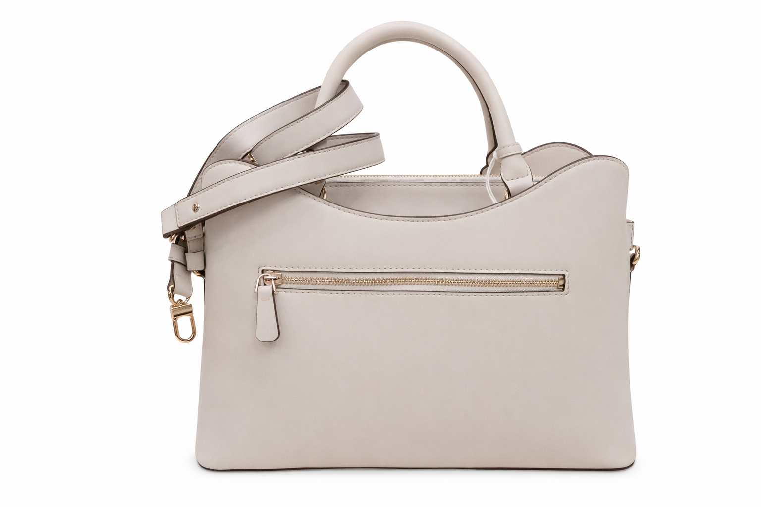 Borsa a mano Guess strutturata con tracolla