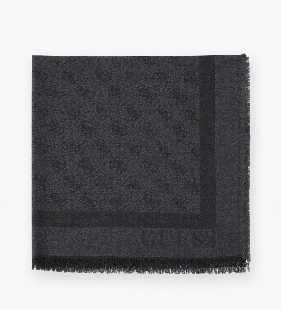 Sciarpa nera GUESS uomo