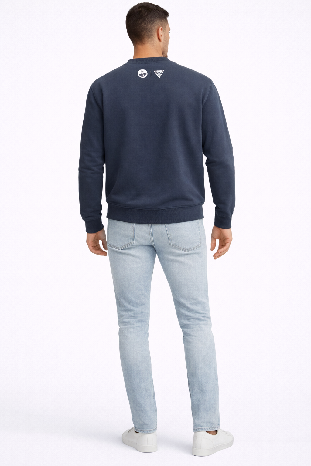 Maglia a felpa in cotone guess North Sails