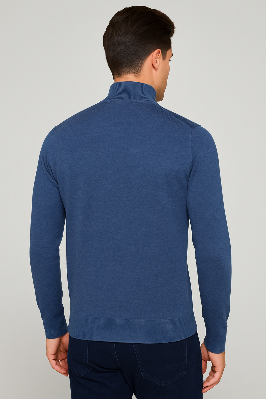 Maglia lupetto zip italy