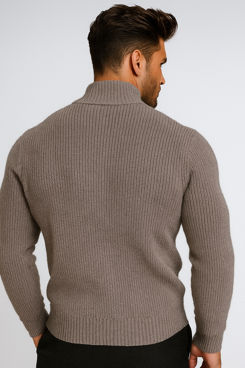 MAGLIA UOMO LUPETTO 4 BOTTONI