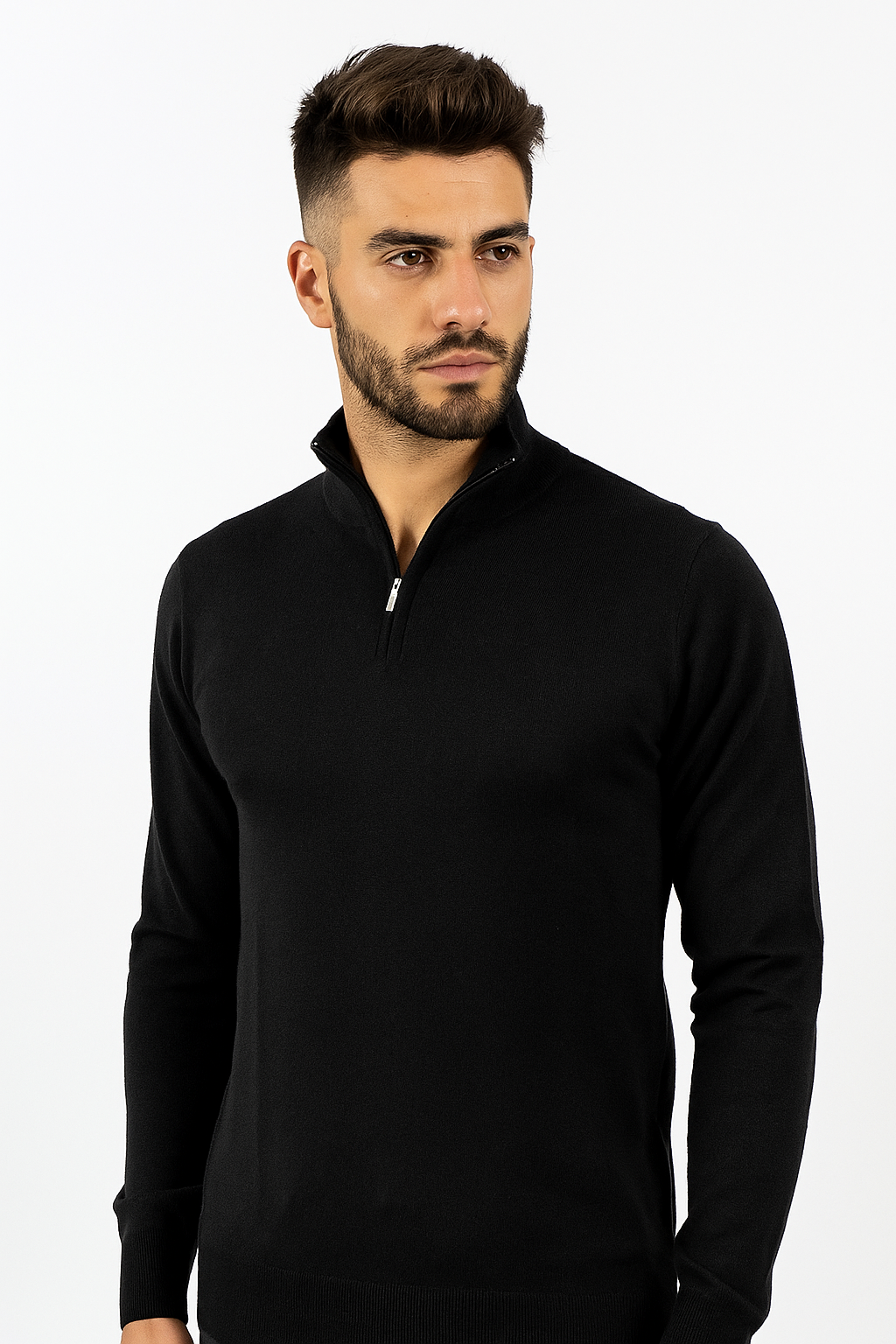 Maglia lupetto zip italy