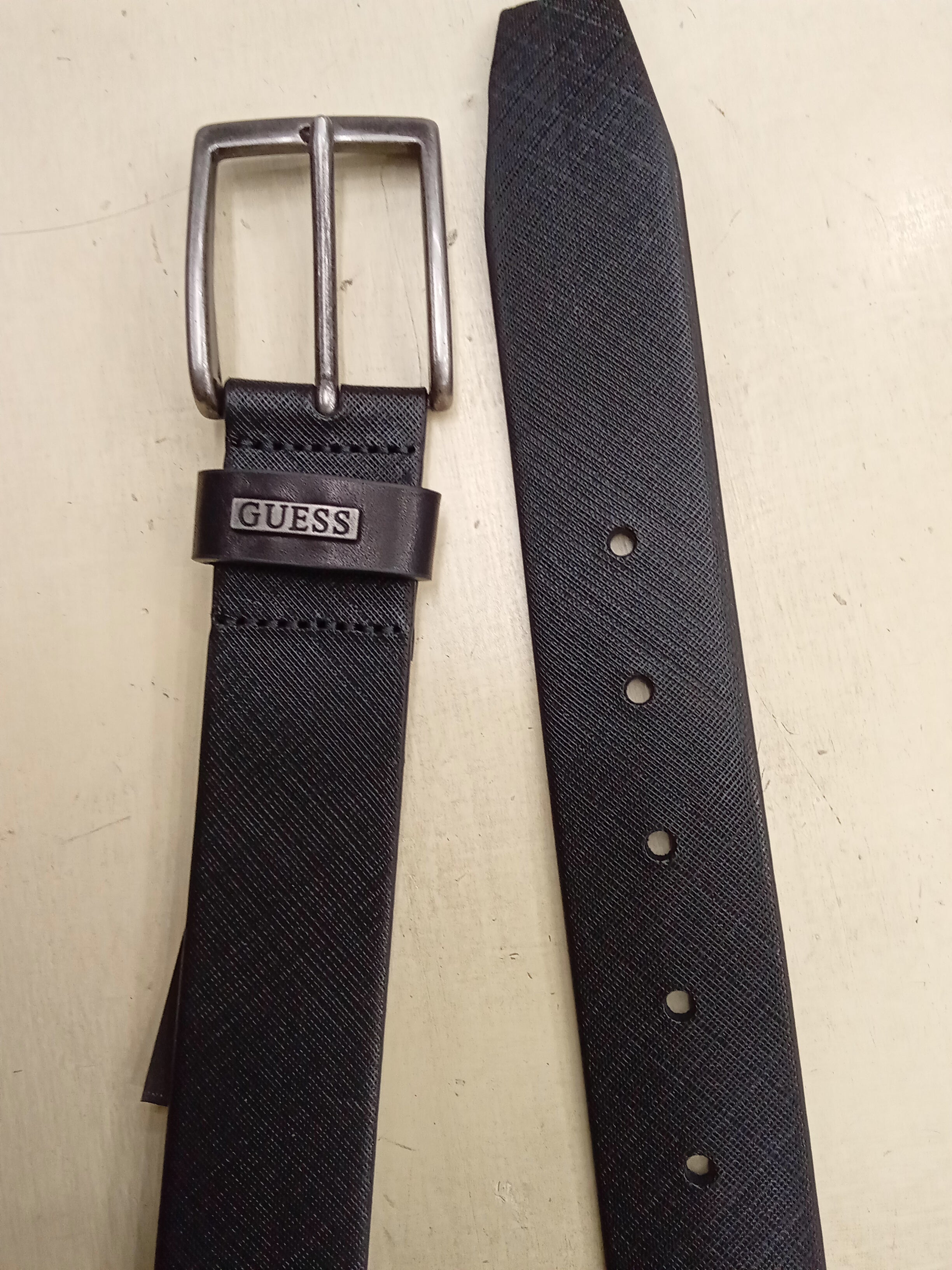 CINTURA GUESS UOMO VERA PELLE