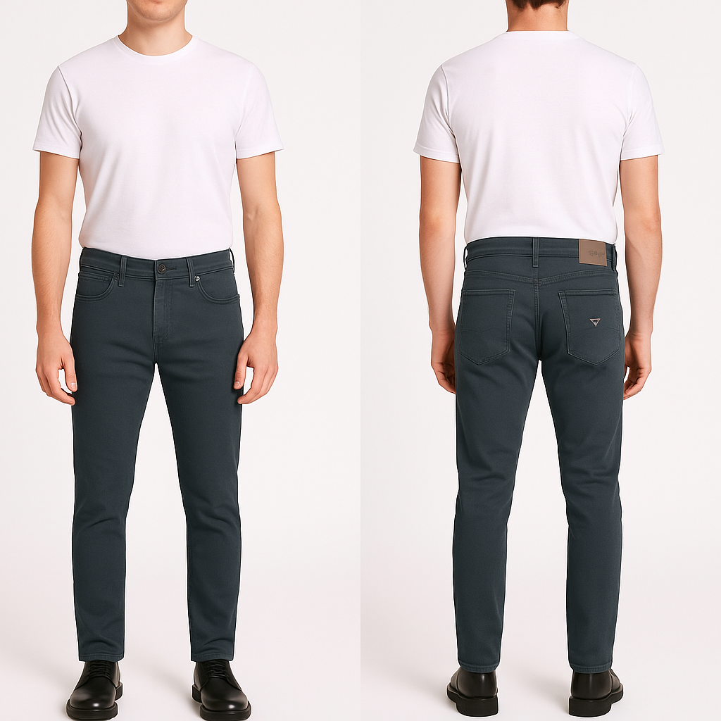 Jeans GUESS slim Finnley grigio