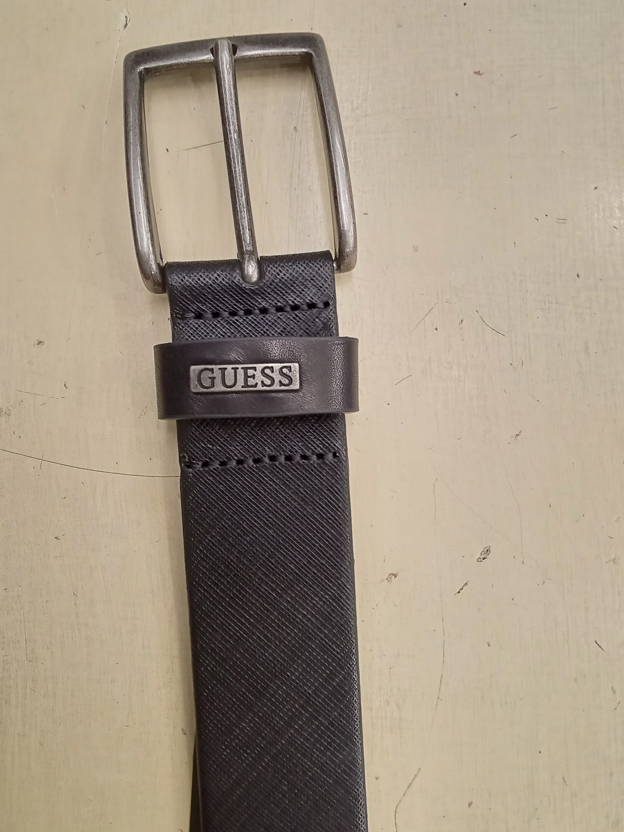 CINTURA GUESS UOMO VERA PELLE