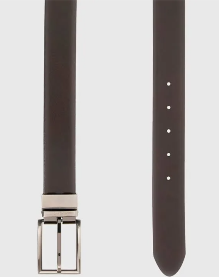 CINTURA GUESS UOMO IN PELLE MODELLO REVERSIBILE