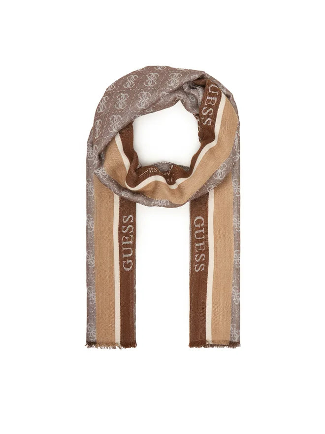 Foulard GUESS Uomo Marrone e Blù