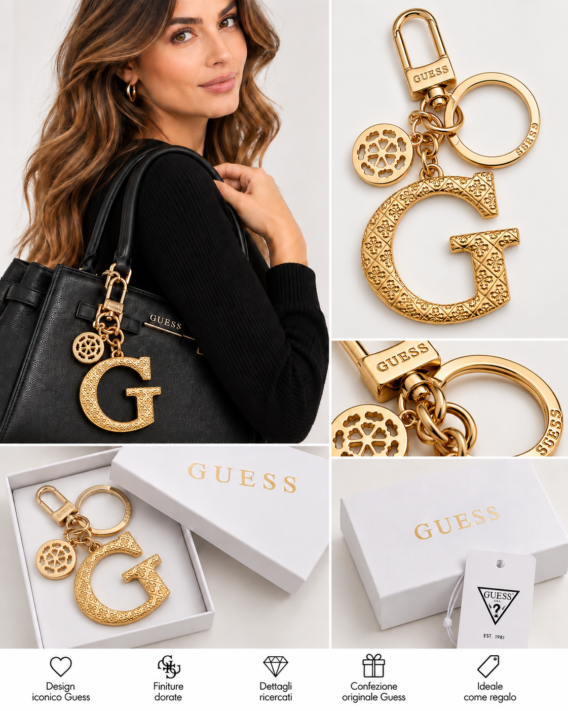 Portachiavi GUESS donna