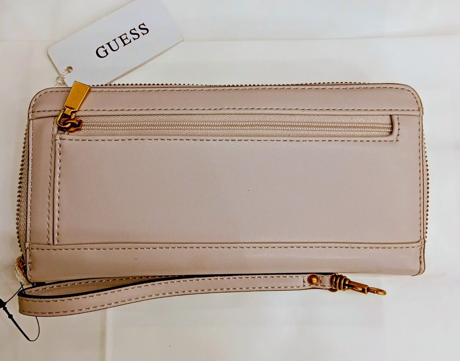 Portafoglio Donna Guess Nero e Tortora