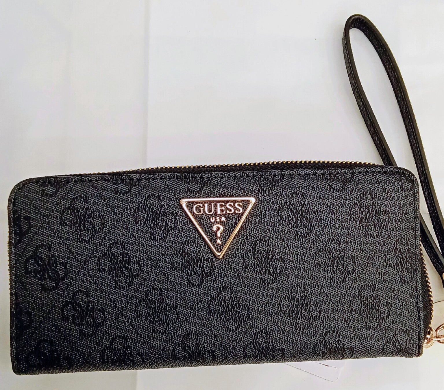 Portafoglio Guess Donna Nero Logato