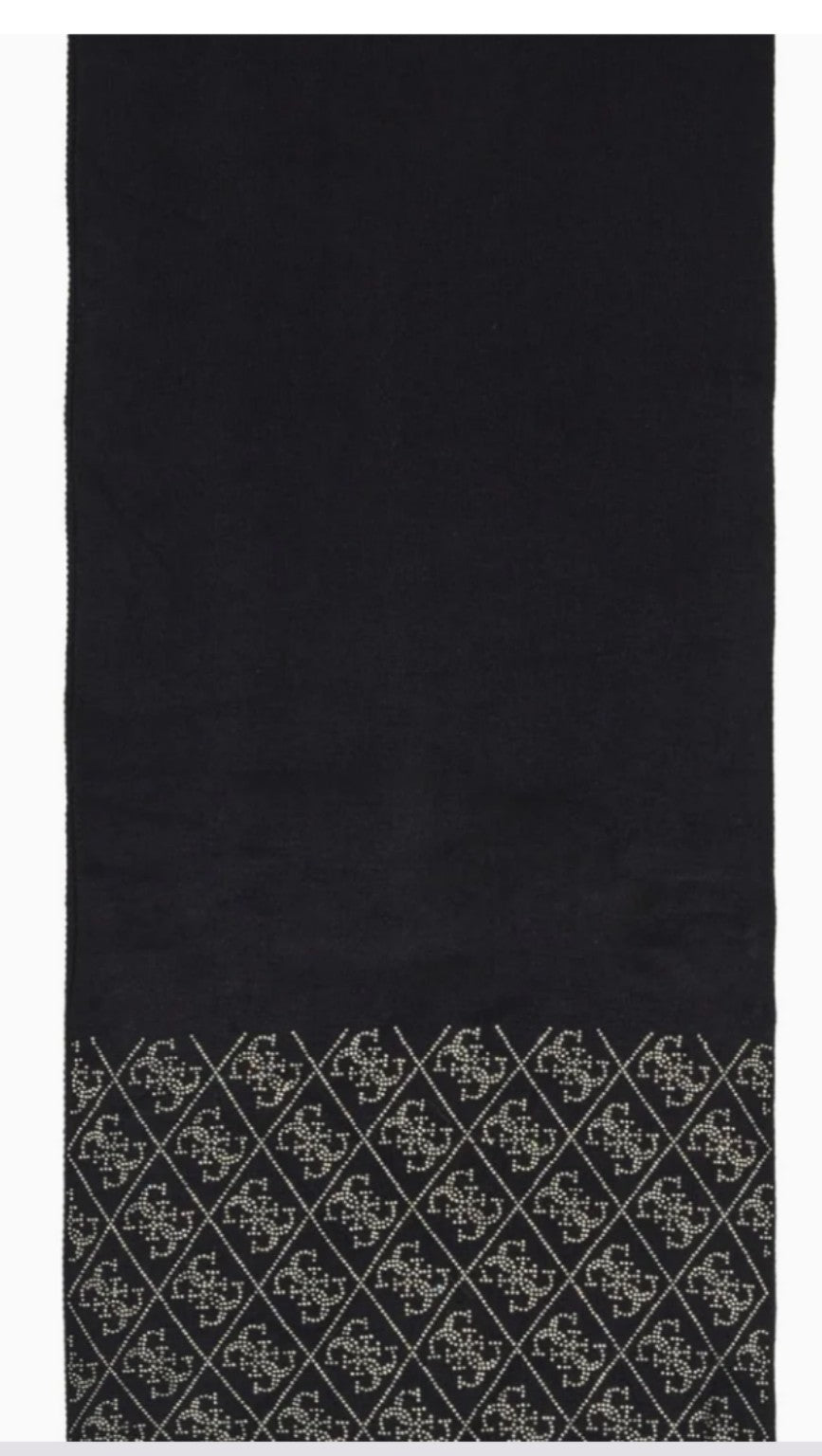 Sciarpa Guess Donna Nero e Bianco