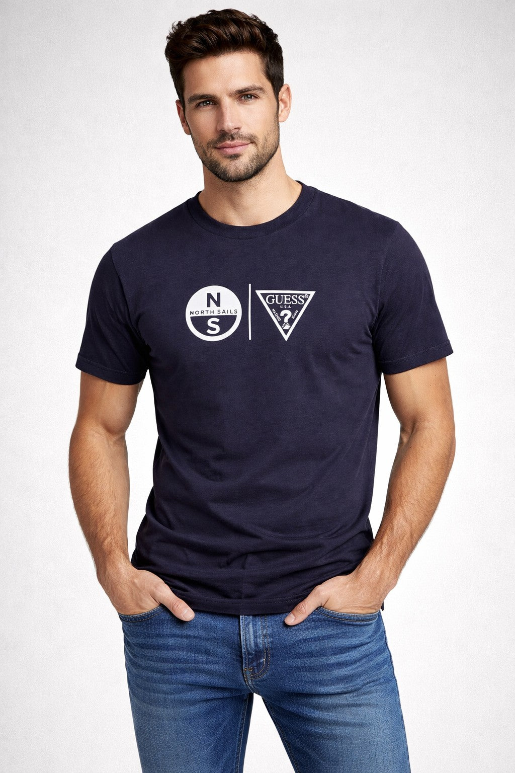 T-shirt GUESS uomo  x North Sails