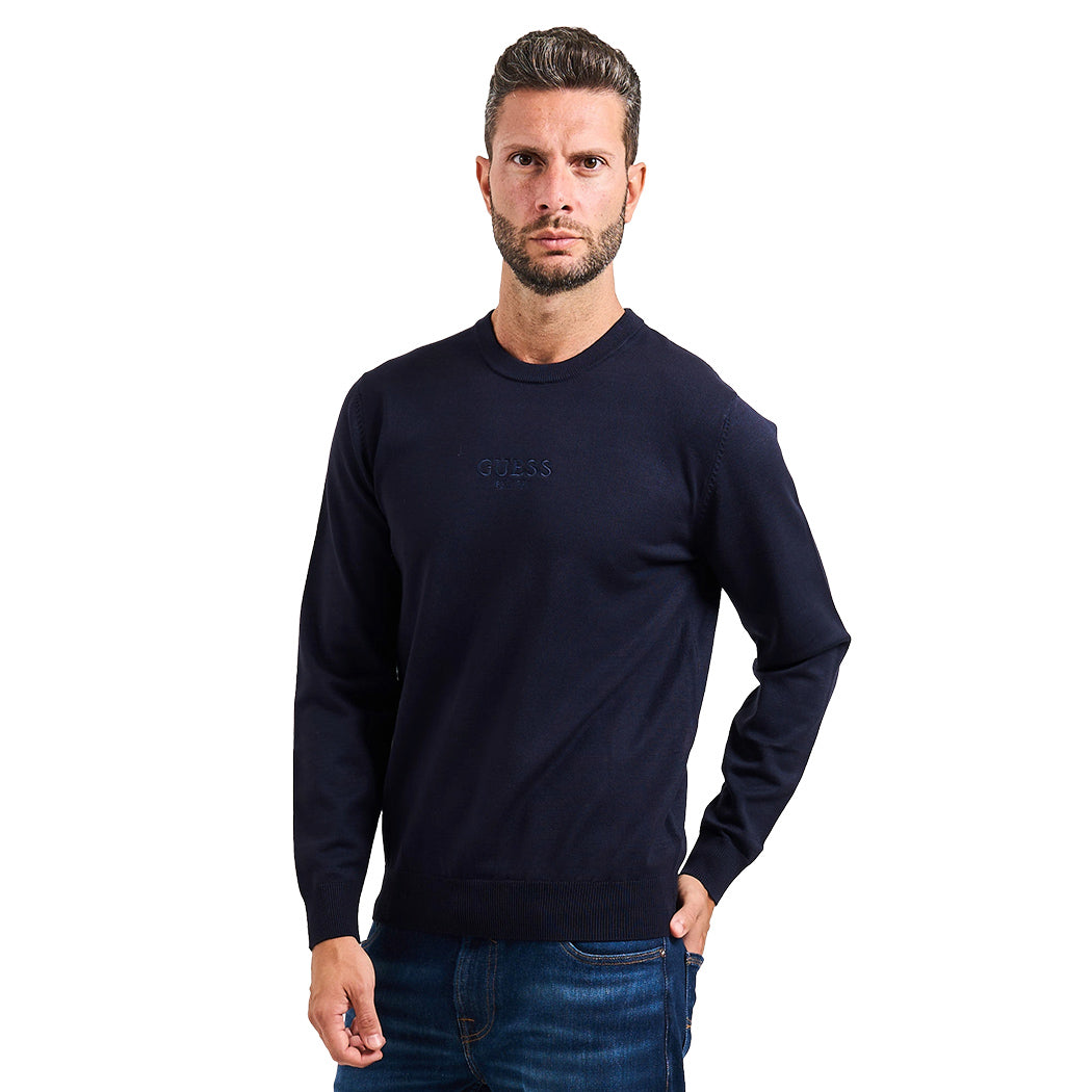 MAGLIA GUESS UOMO BLU