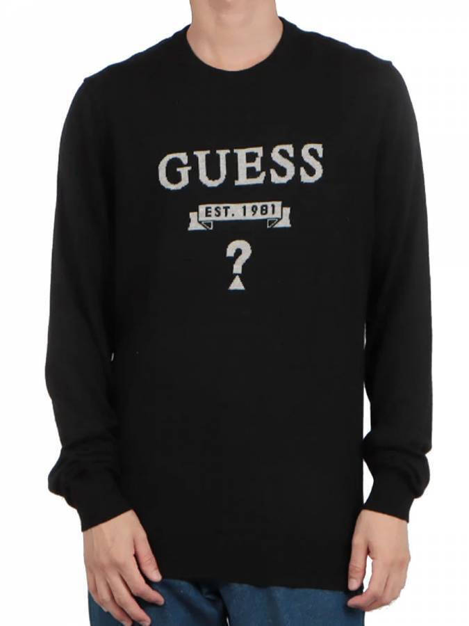 MAGLIA GUESS uomo nero