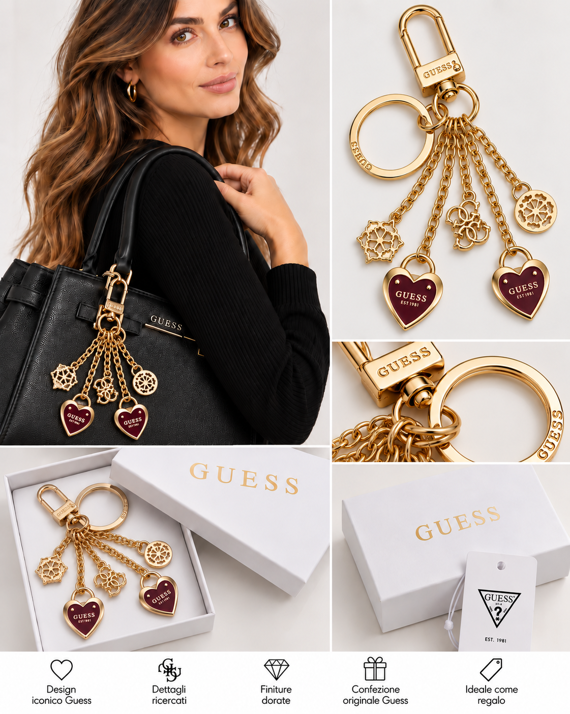 Portachiavi GUESS donna
