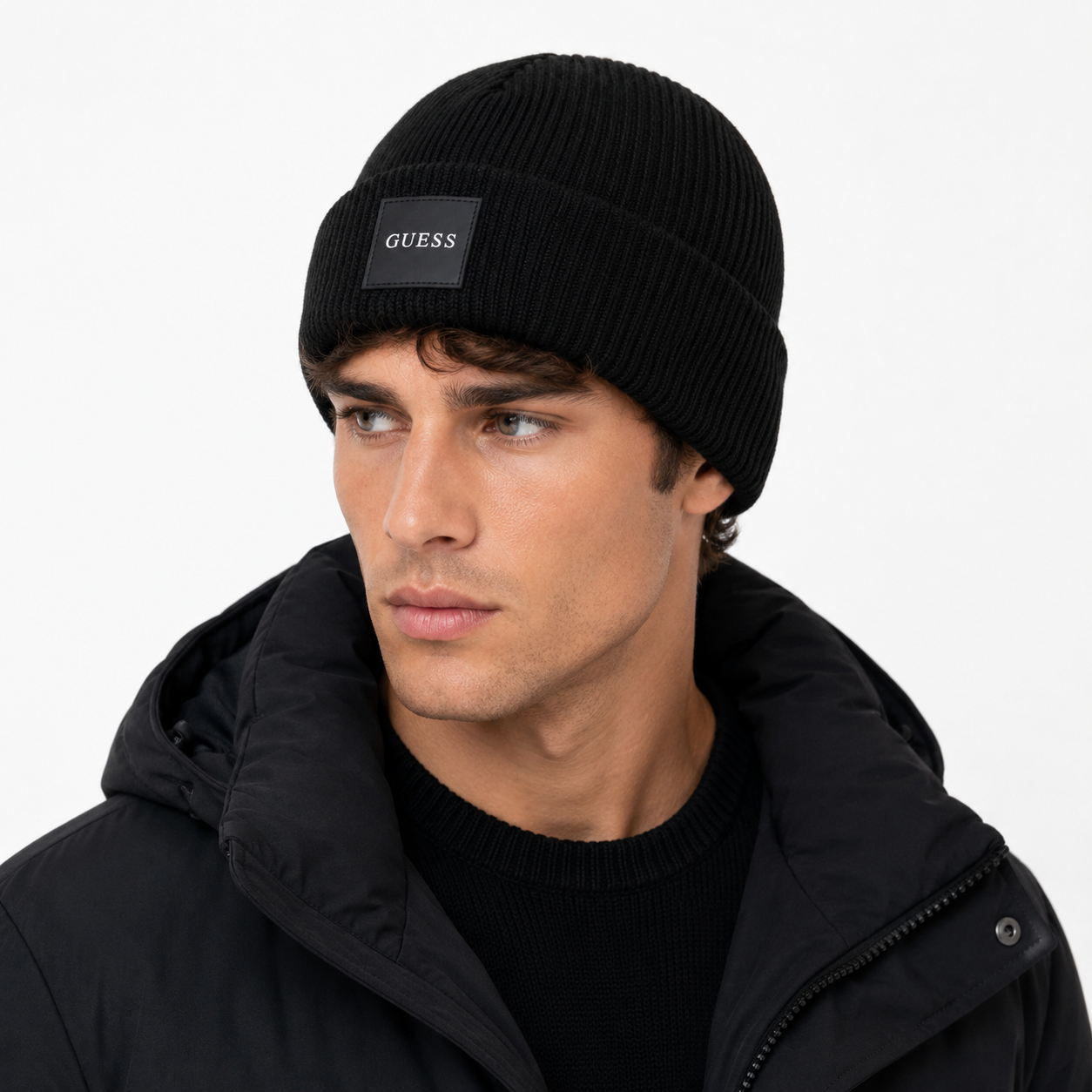 Cappello nero GUESS uomo