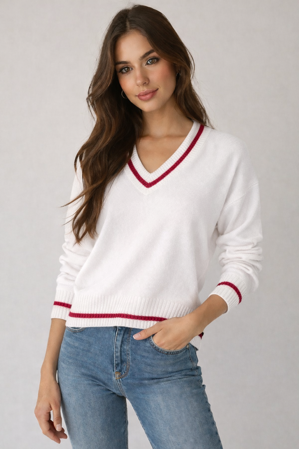 Maglia con scollo a V  LIU JO