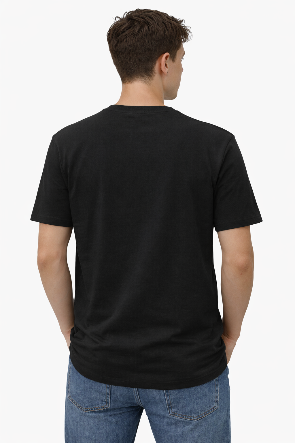T-Shirt con logo bicolore GUESS uomo