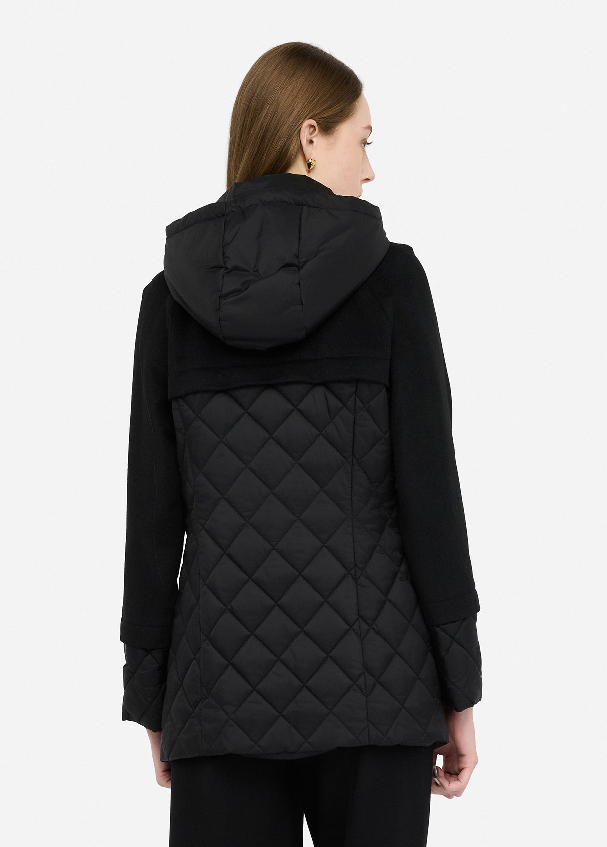 Cappotto corto LIU JO con inserti in nylon trapuntato