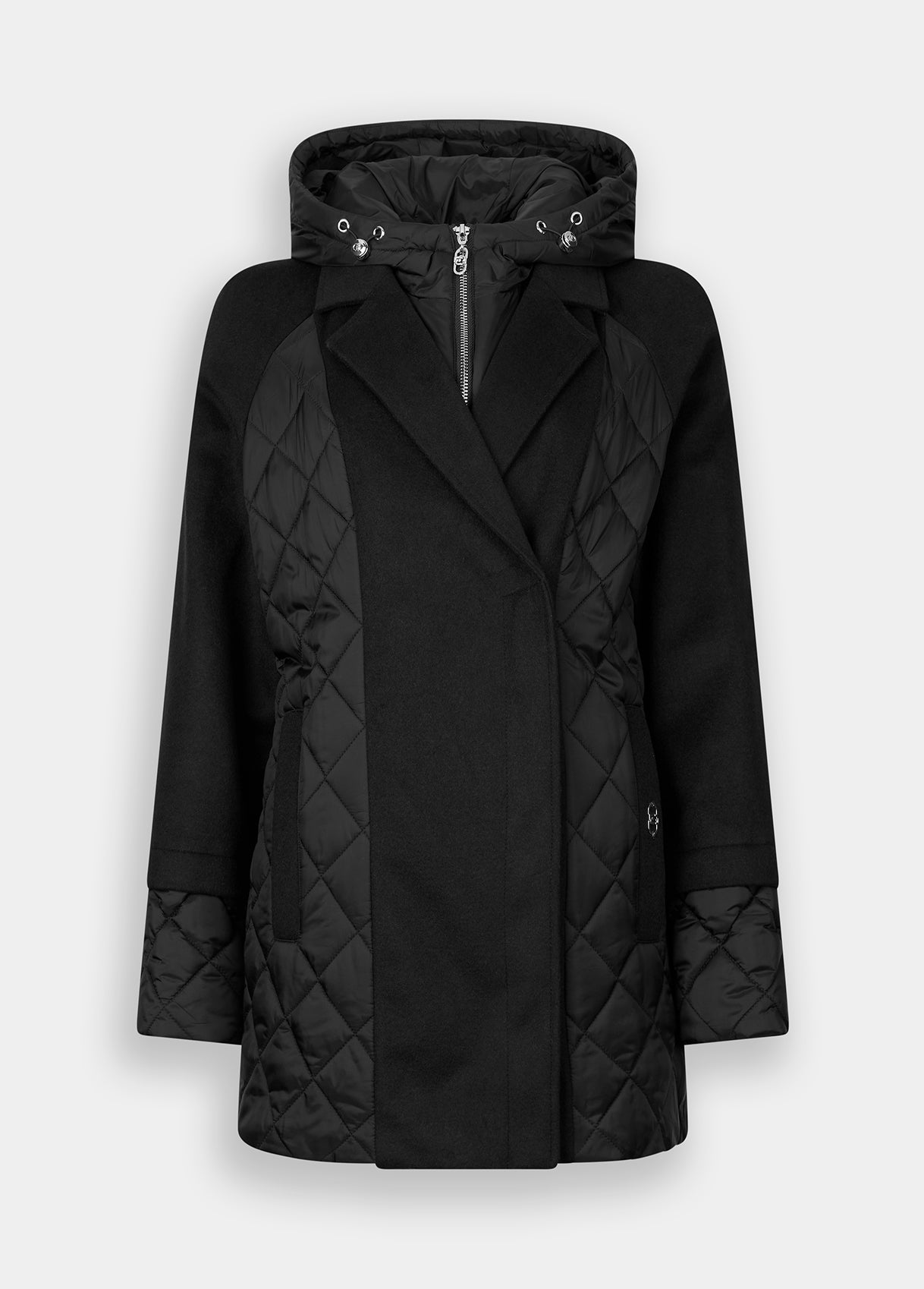 Cappotto corto LIU JO con inserti in nylon trapuntato