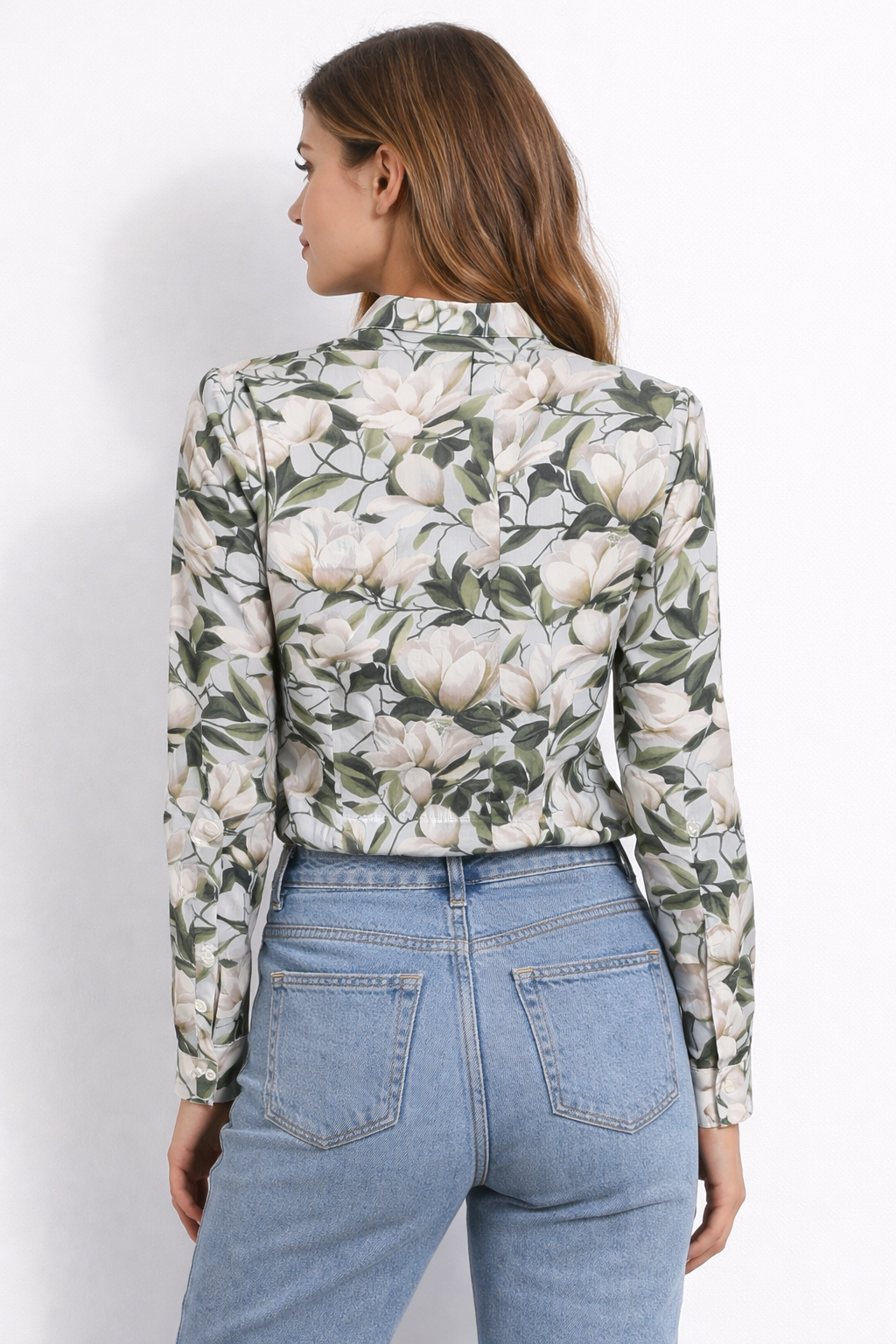 CAMICETTA GUESS A MANICA LUNGA