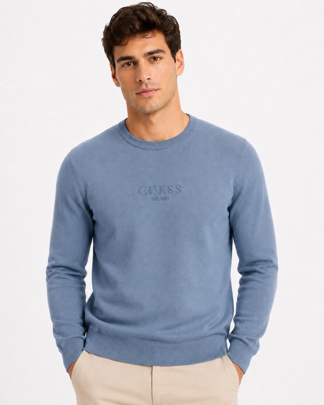 Maglia m.l.  Guess uomo cotone