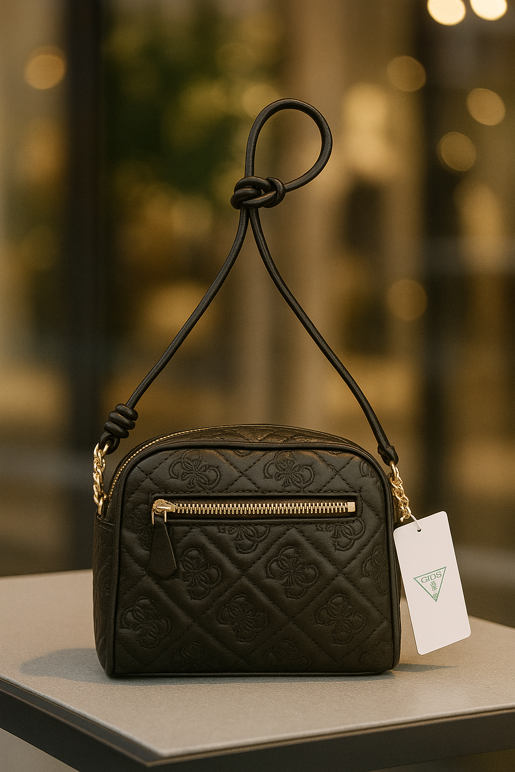 Borsa GUESS Adelasia Camera Bag – Nero