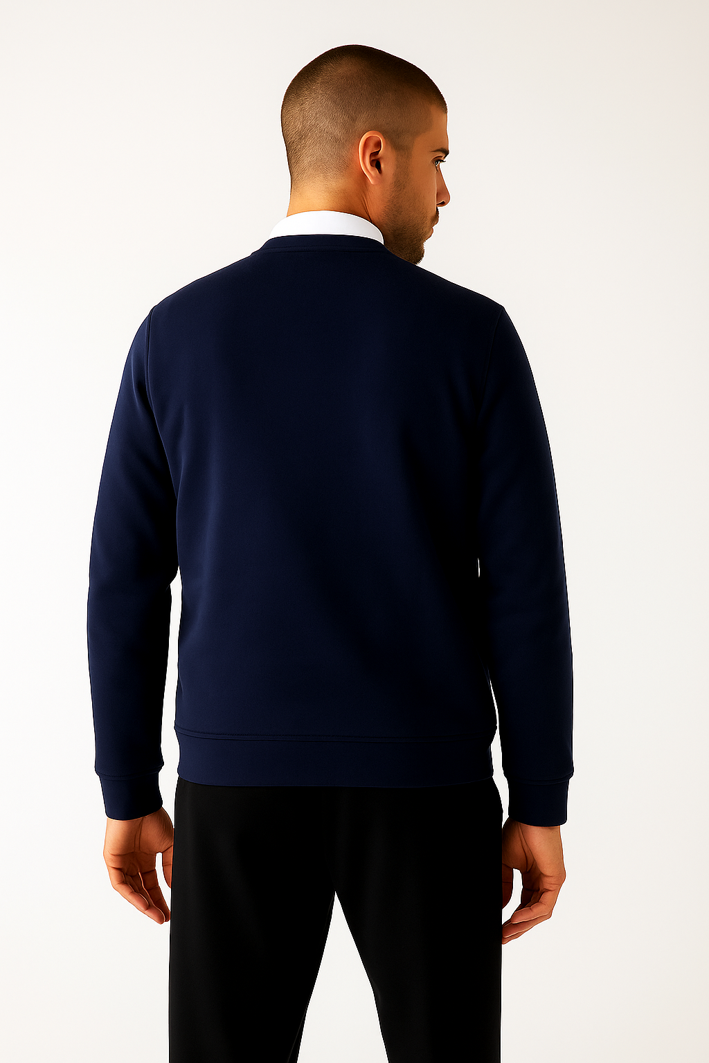 Felpa GUESS logo ricamato