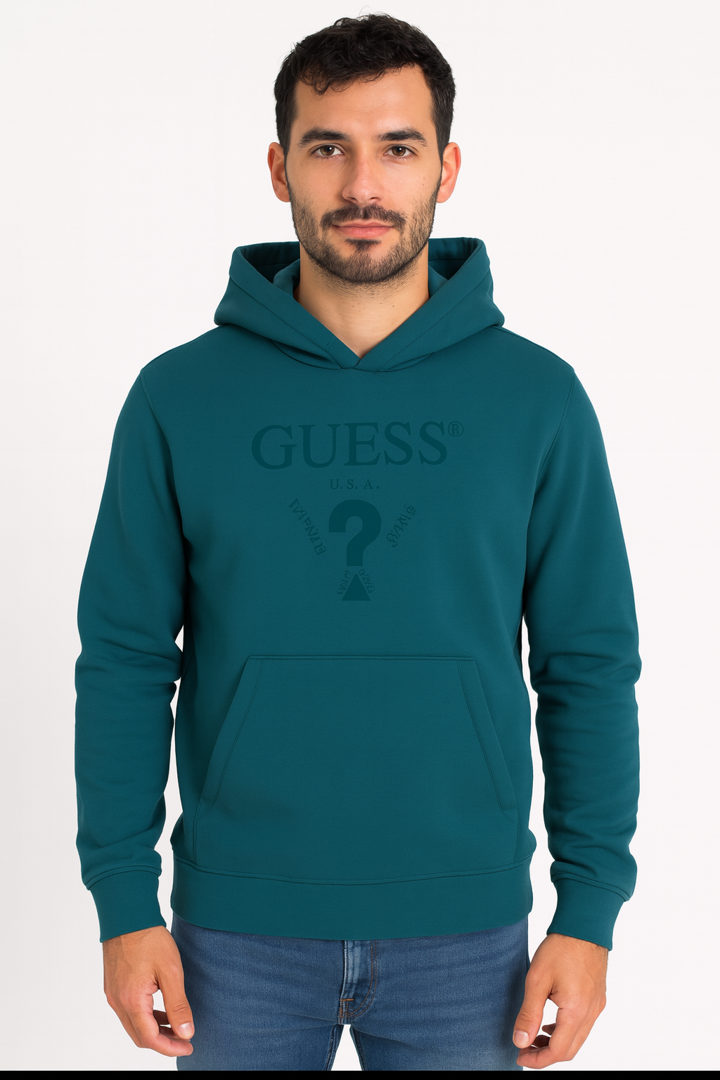  FELPA GUESS con cappuccio