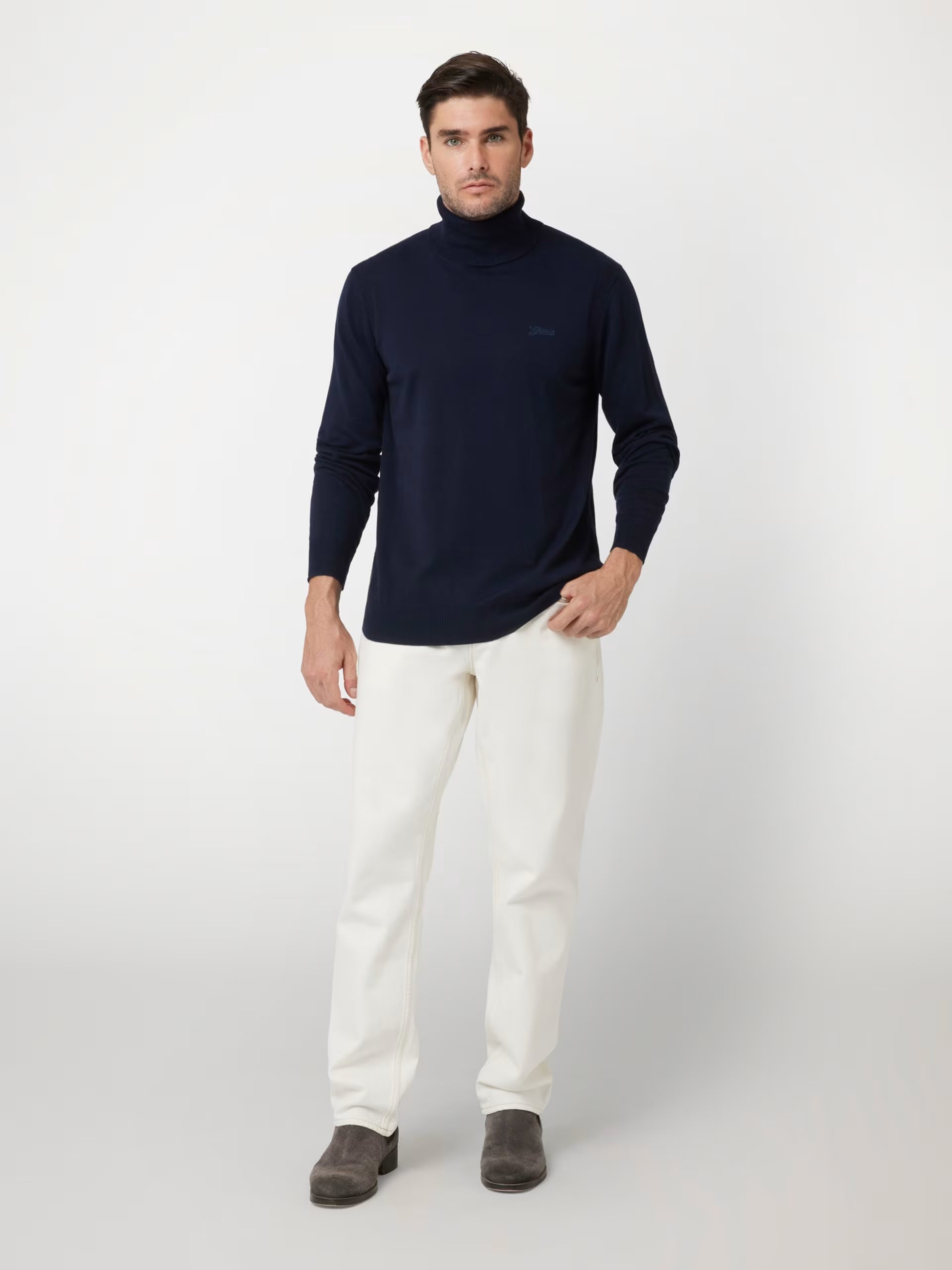 MAGLIA GUESS collo alto in misto lana