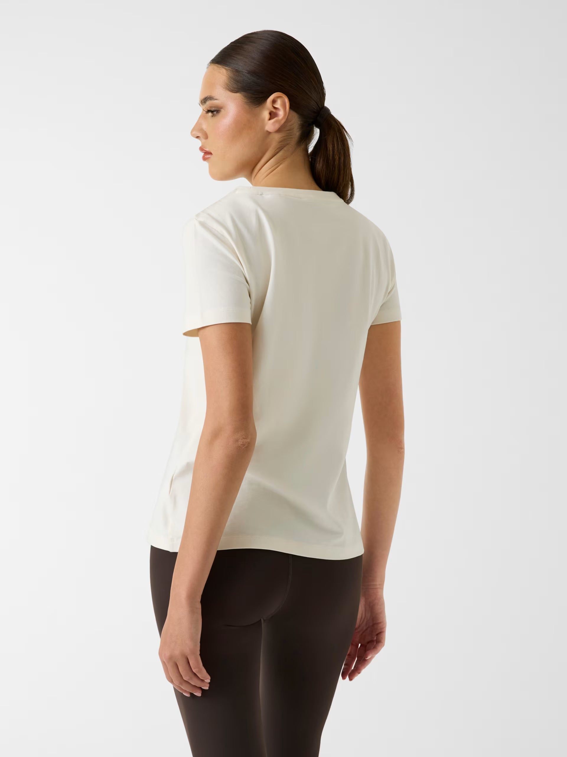 T-shirt GUESS Donna con logo di strass